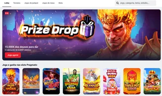 Ganha prémios diários com as slots Pragmatic – Participa no Prize Drop da Betclic Promoção Prize Drop com slots populares como Gates of Hades e Gates of Olympus no site de jogos Betclic